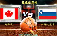 jrs直播篮球世界杯 09月06日 1/4决赛 加拿大vs斯洛文尼亚 比分预测前瞻资料