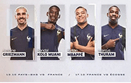 法国男足公布新一期球员名单，姆巴佩领衔，吉鲁、格列兹曼等入选