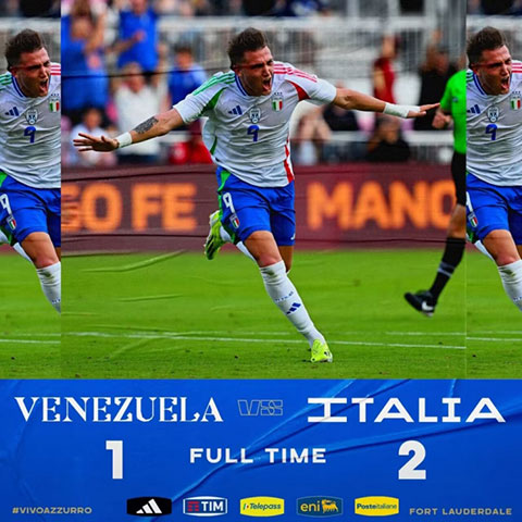 意大利  2 - 1  委内瑞拉